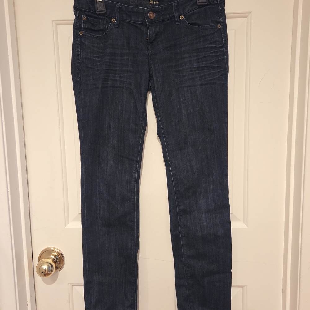 Express Women's Deep Indigo Skinny Jeans
